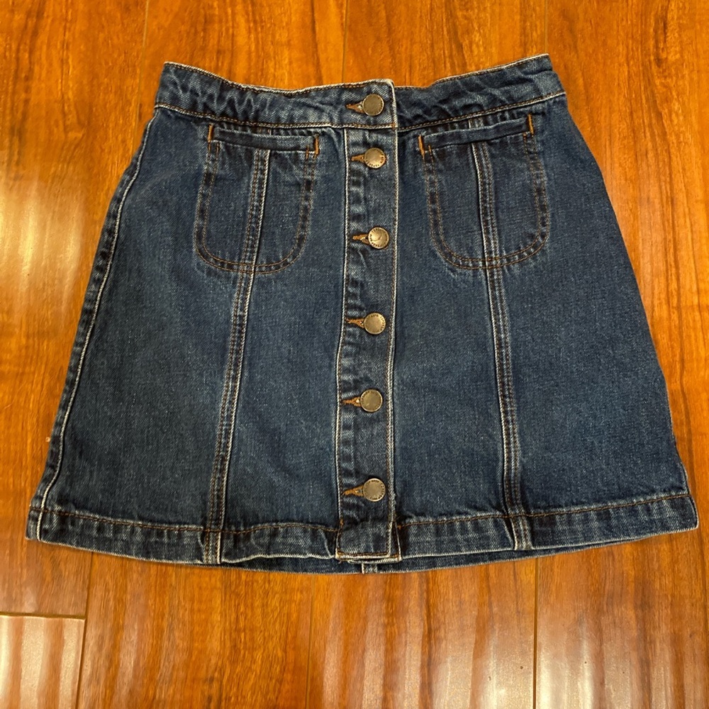 Topshop Moto skirt